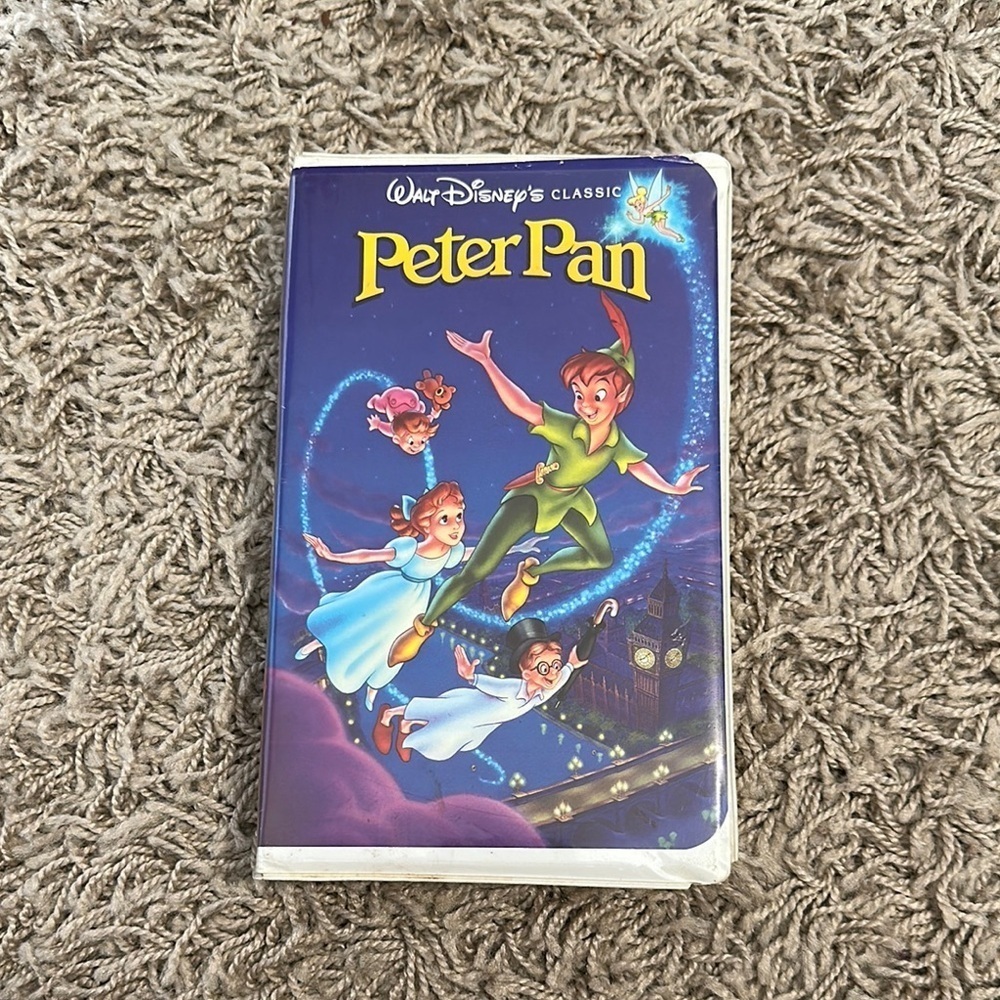 PETER PAN -Walt Disney Black Diamond Edition‎ The Classics Collection VHS Tape